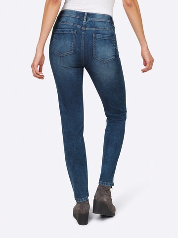 heine - Slimfit Vaquero en azul