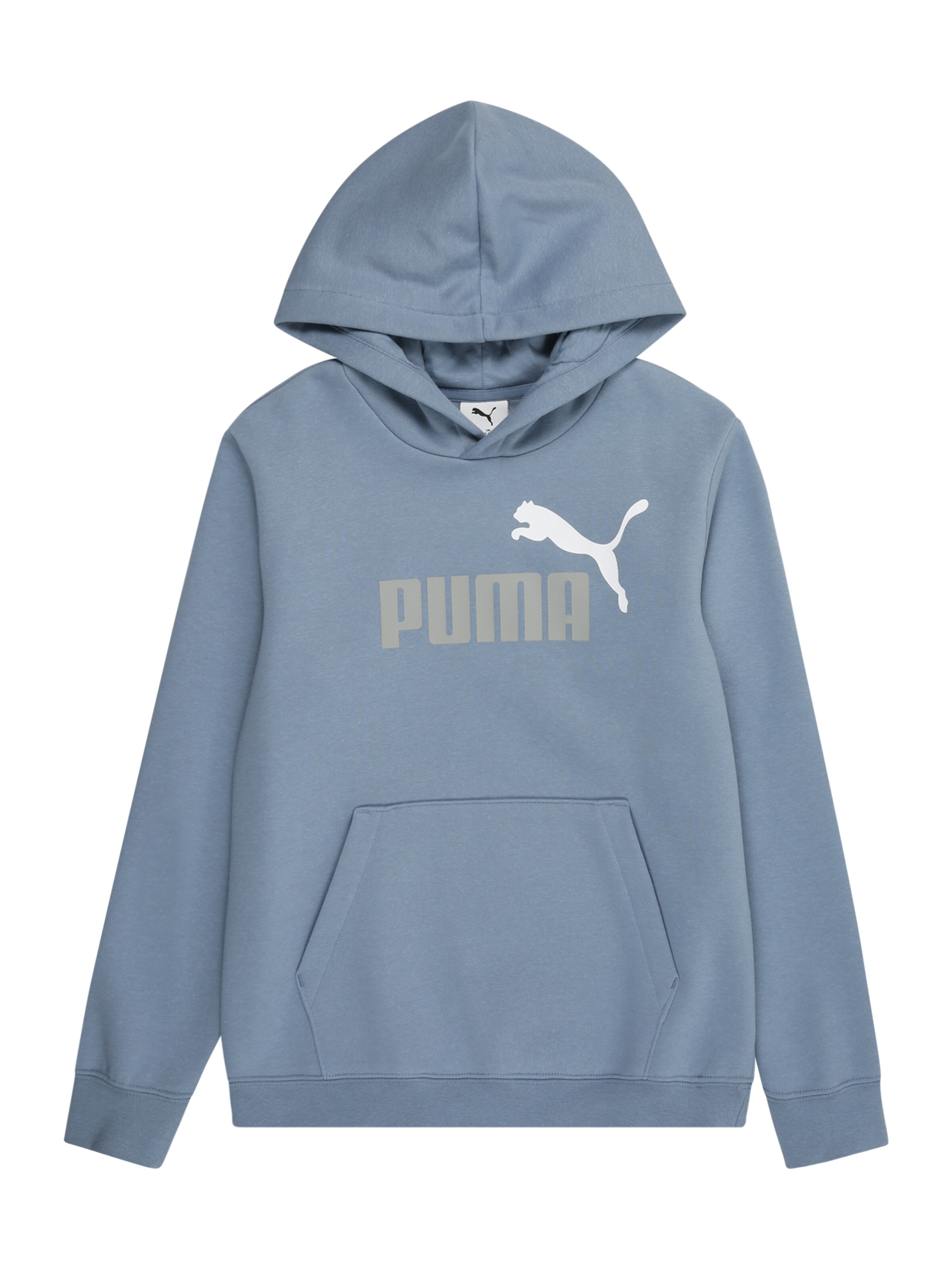 PUMA Sweatshirt 'ESS 2 No. 1' in Blue: front