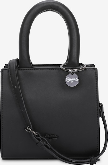 BUFFALO Handtasche 'Boxy' in schwarz / silber, Produktansicht