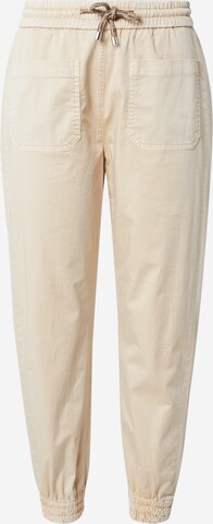 Dondup Tapered Jeans in Beige: front