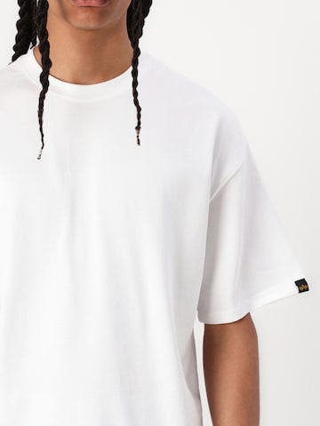 ALPHA INDUSTRIES Shirt 'Studio Edition' in White