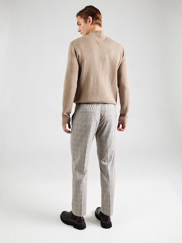 JACK & JONES Обычный Плиссированные брюки 'KANE EDWIN' в Бежевый