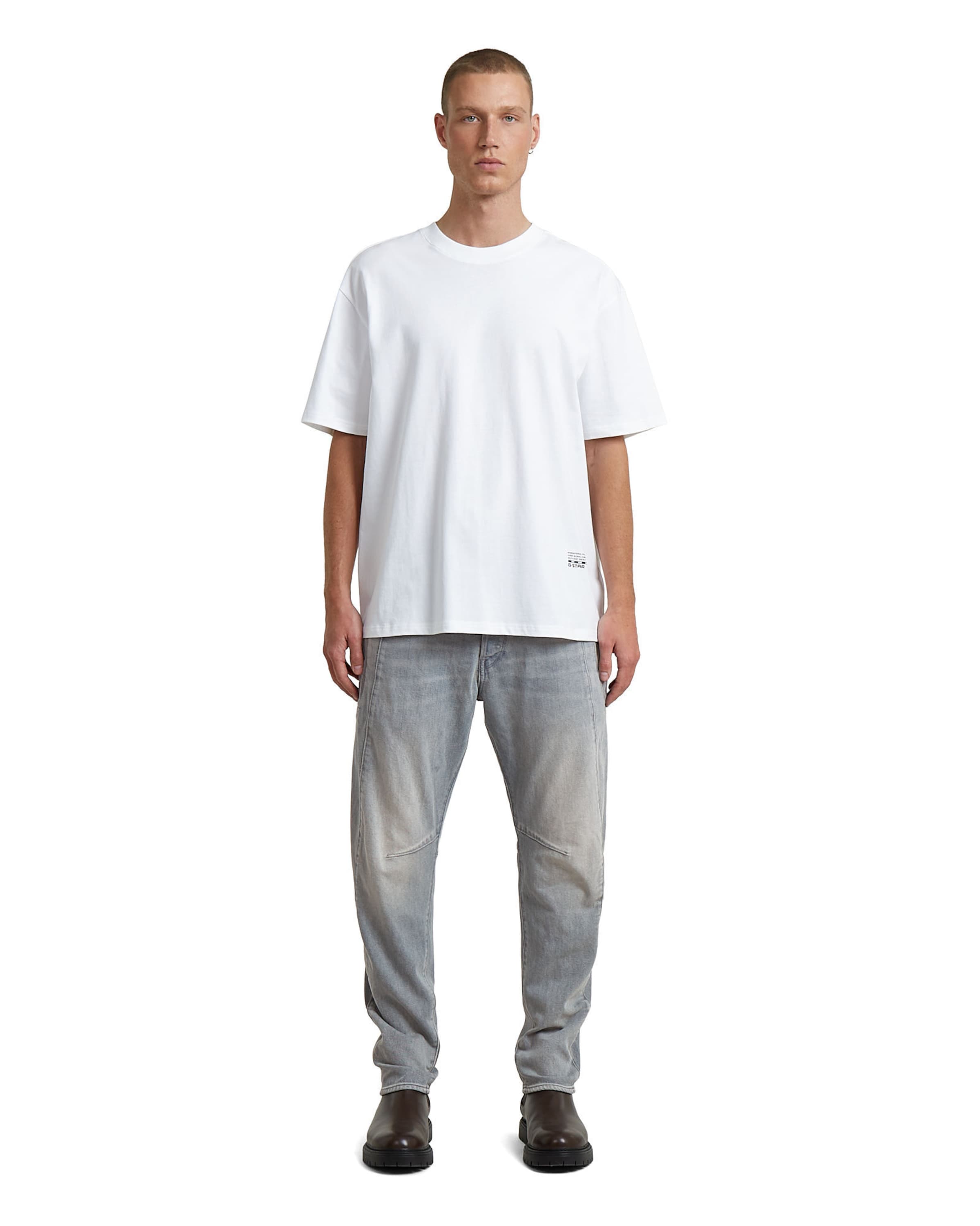 G-STAR Slimfit Jeans - 'Contor Slim Jeans' in Grau