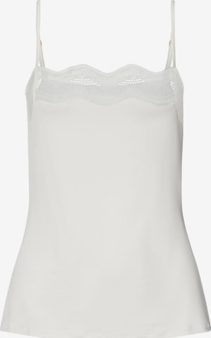 Haut ' Ciria ' Hanro en blanc : devant