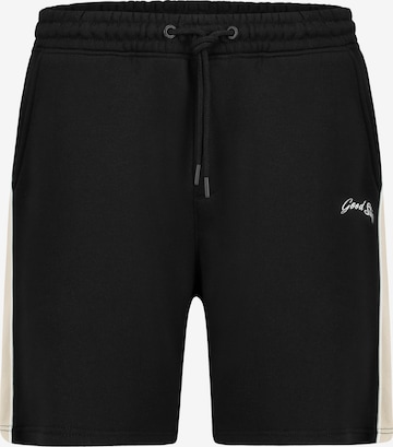 Sublevel Shorts in Schwarz: Vorderseite