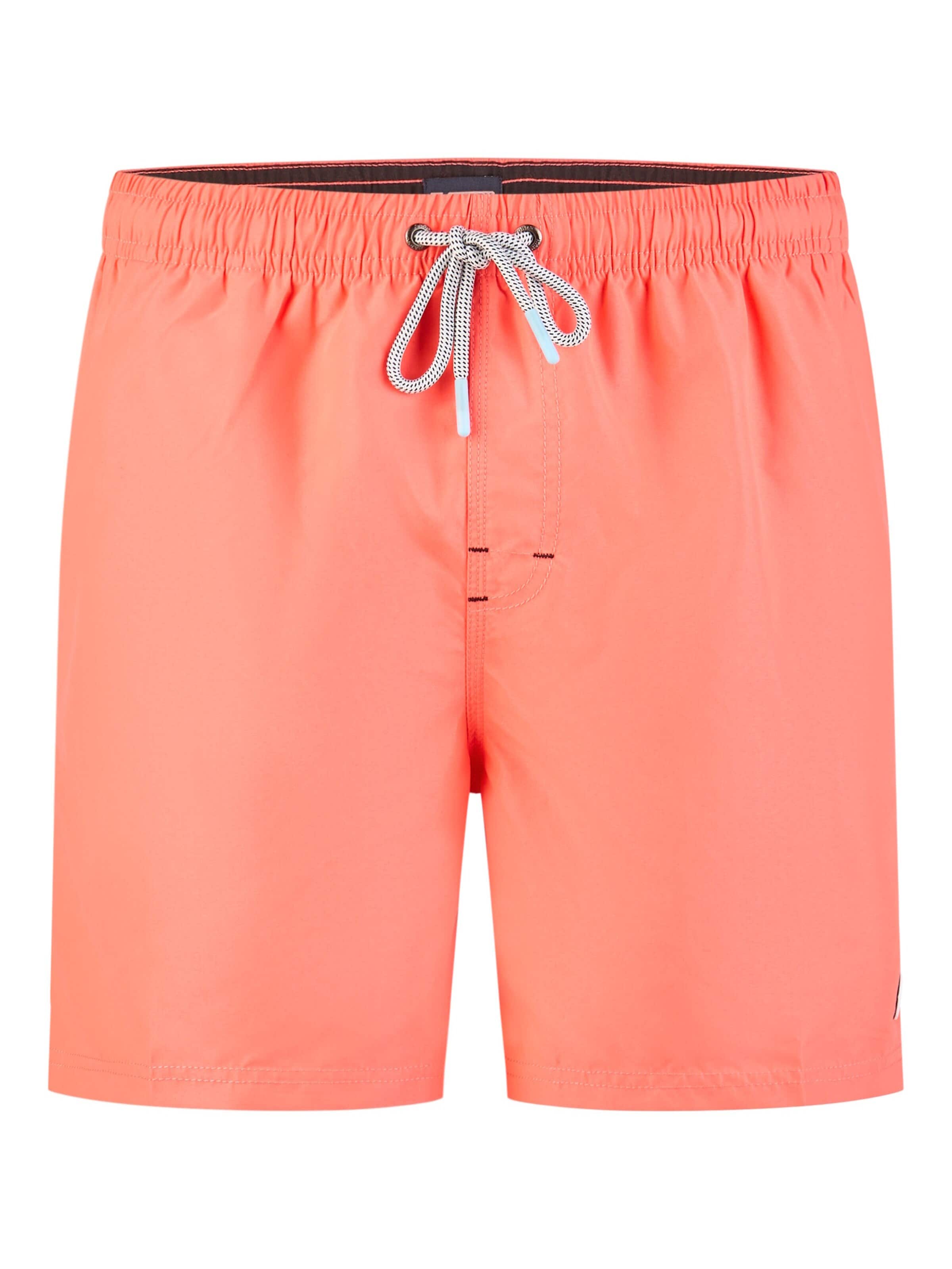 Happy Shorts Board Shorts in Red: front