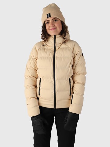 BRUNOTTI Athletic Jacket in Beige: front