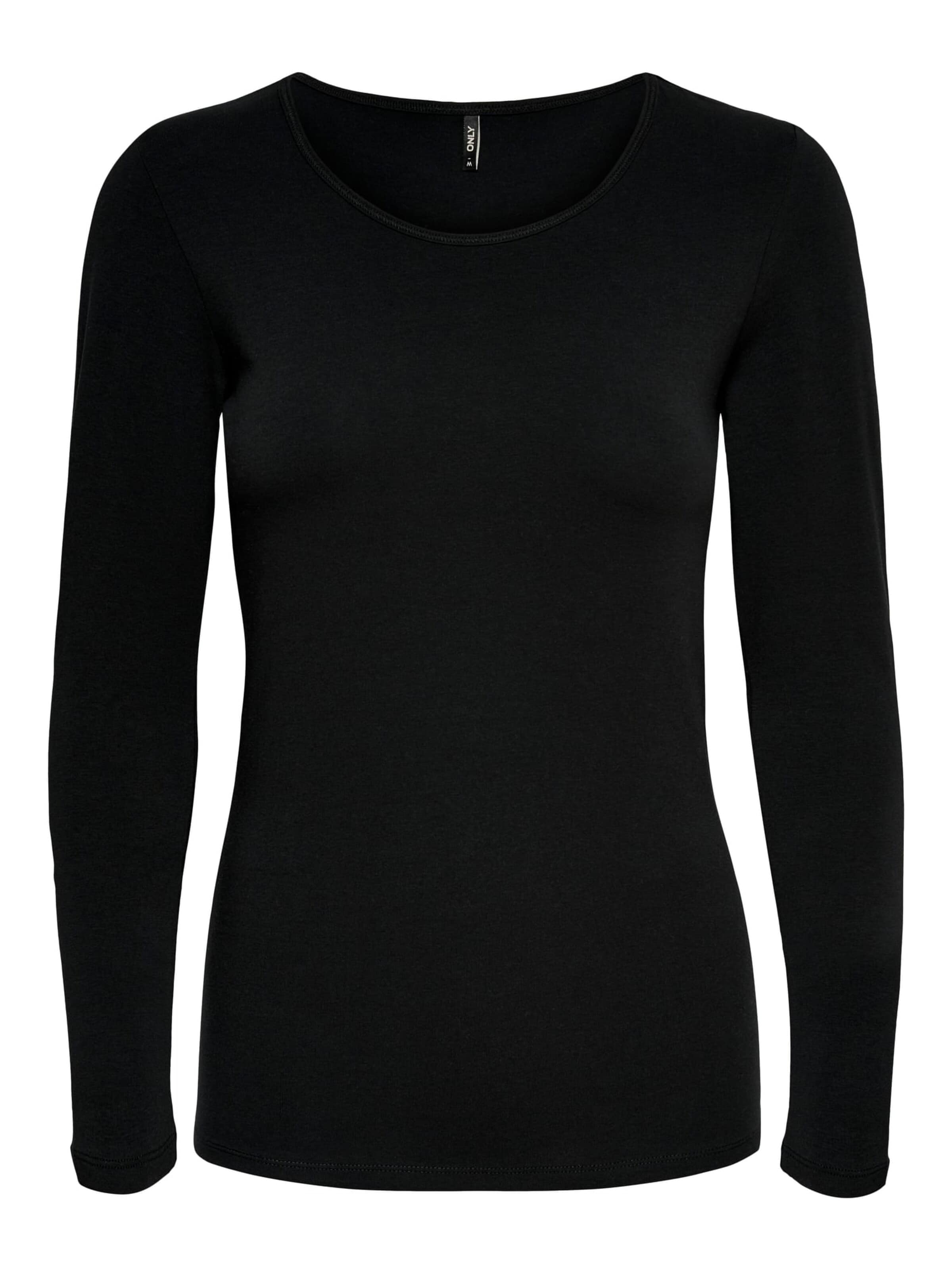 ONLY Tricot in Zwart: voorkant