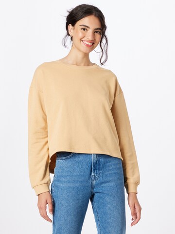 River IslandSweater majica - smeđa boja: prednji dio