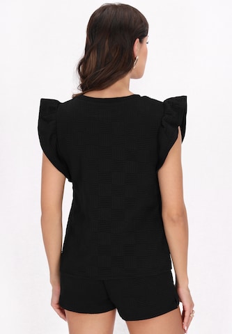faina - Top 'Fashion Look' en negro