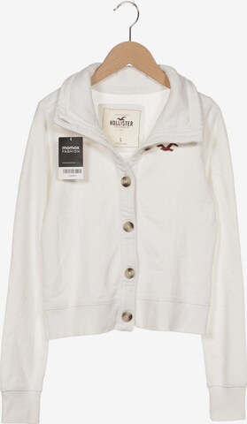 HOLLISTER Sweater & Cardigan in S in White: front