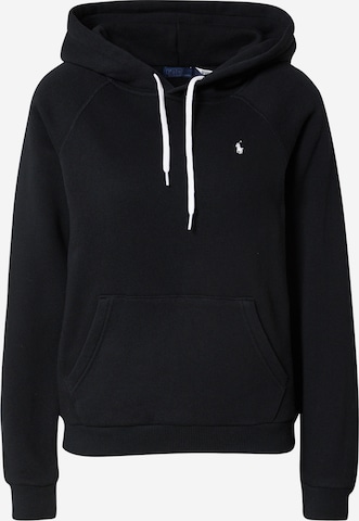 Sweat-shirt Polo Ralph Lauren en noir : devant