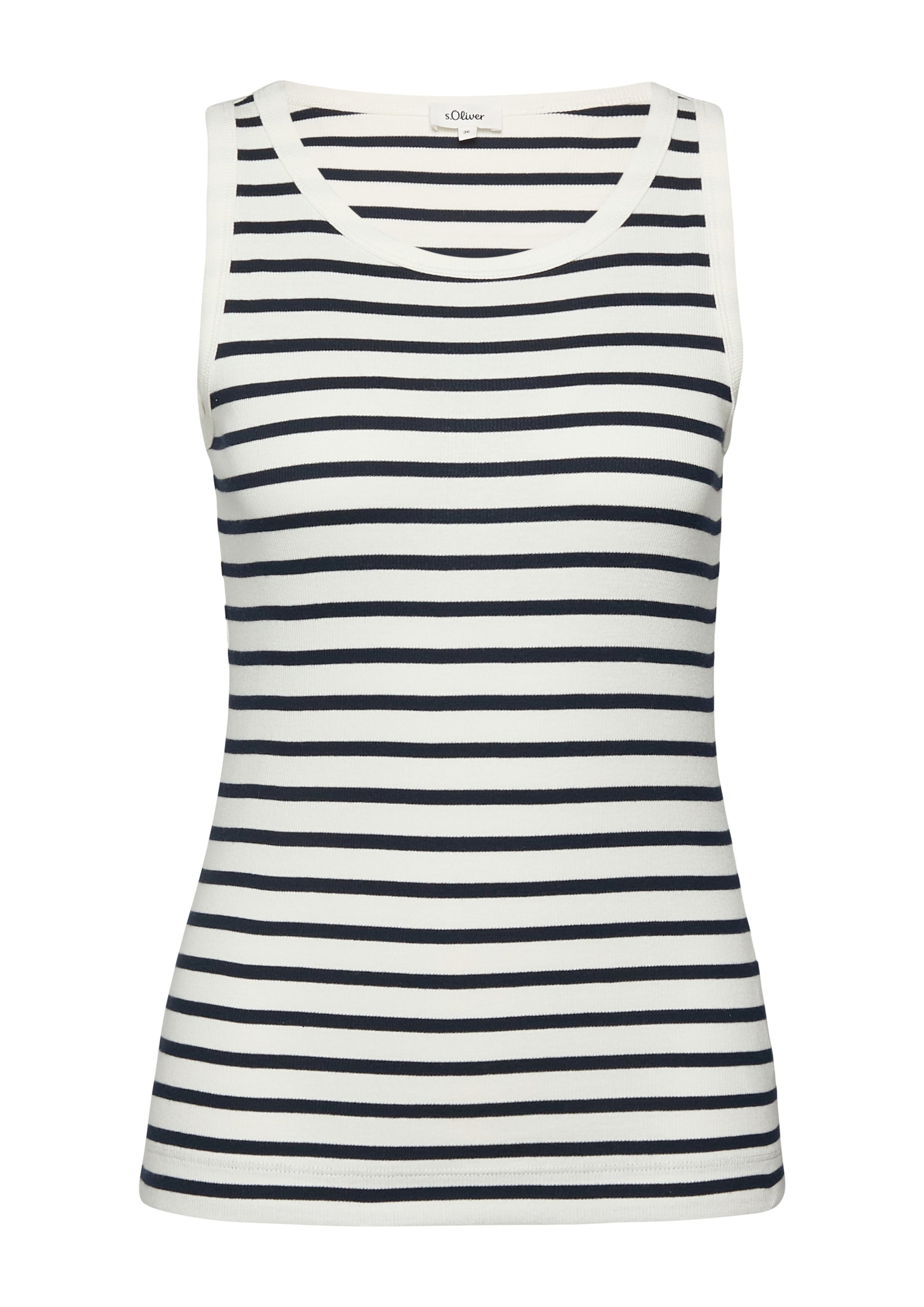 s.Oliver Top in Zwart: voorkant