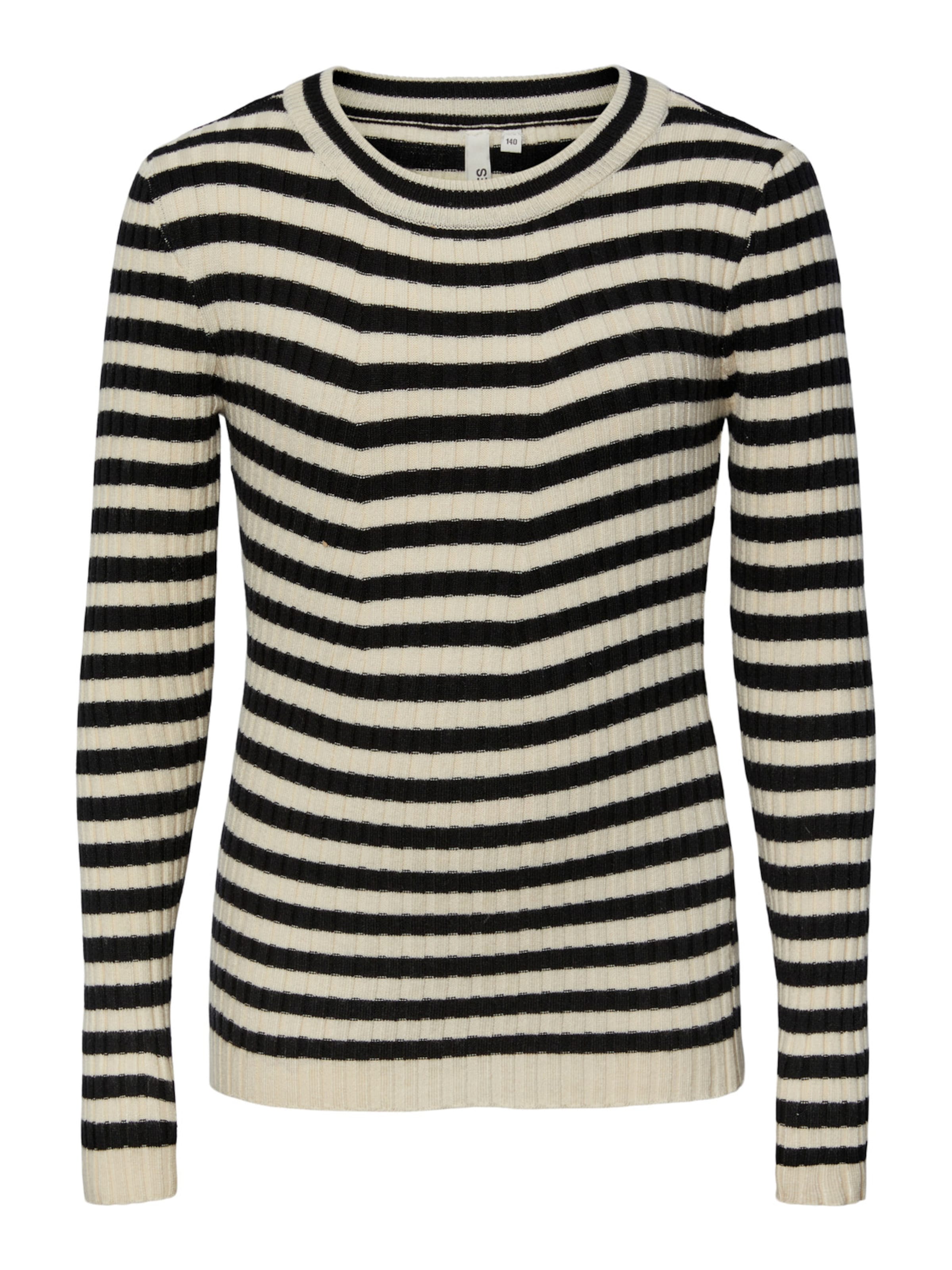 Pieces Kids Пуловер 'LPCrista' в бежово: отпред