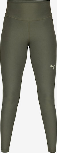 Sportinės kelnės 'CLOUDSPUN' iš PUMA, spalva – alyvuogių spalva, Prekių apžvalga