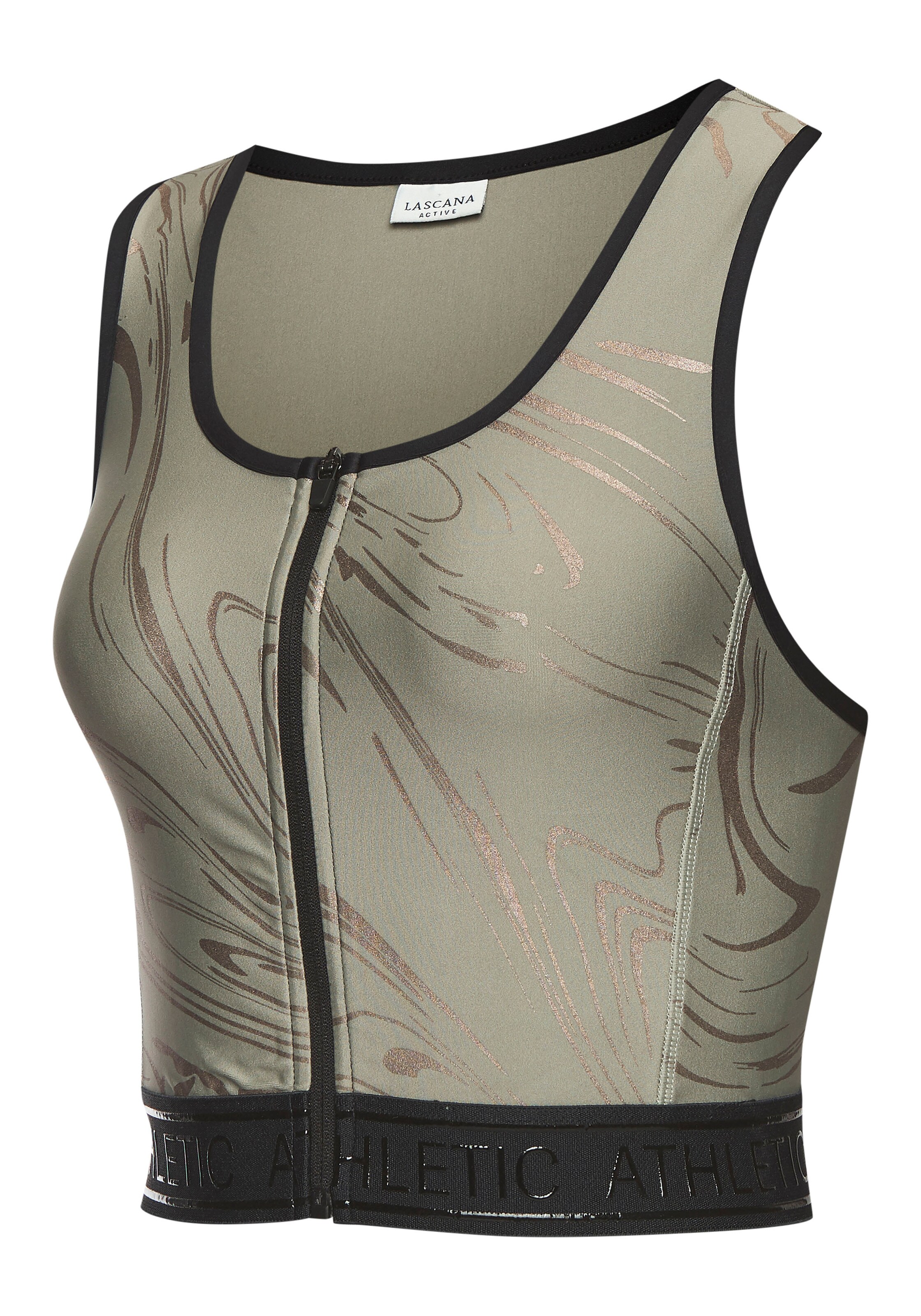 LASCANA ACTIVE Sport top - zöld