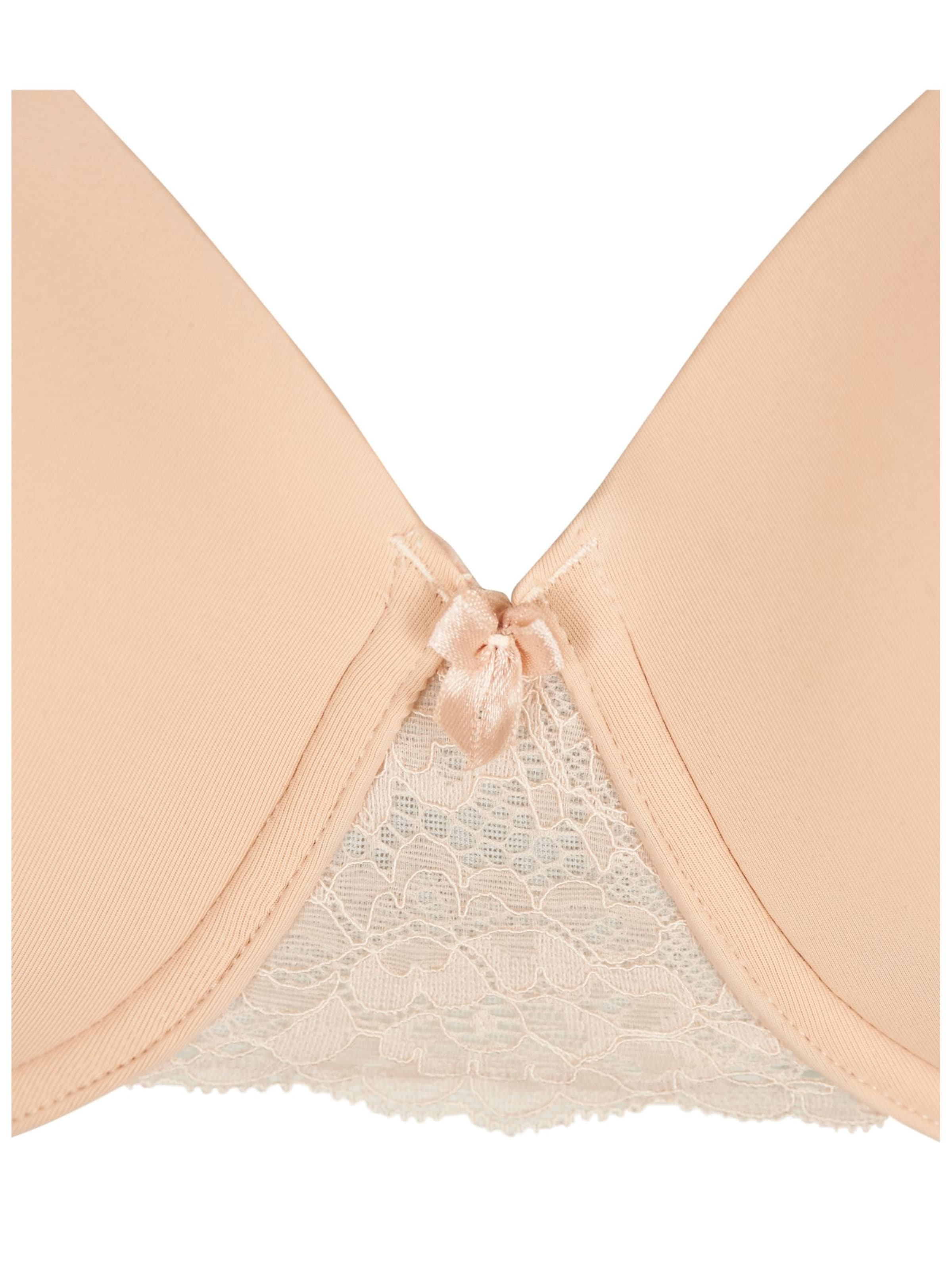 Devoted by Zizzi Trikó Melltartó 'Lfie' - bézs