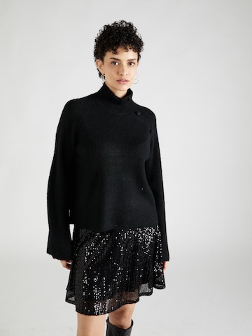 VERO MODA Sweater 'PHILINE' in Black: front