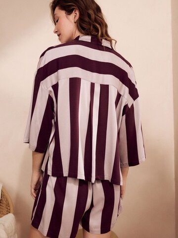 Next - Pijama de pantalón corto en lila