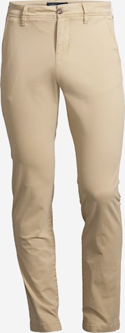 AÉROPOSTALE Liibuv Chino-püksid, värv beež: eest vaates