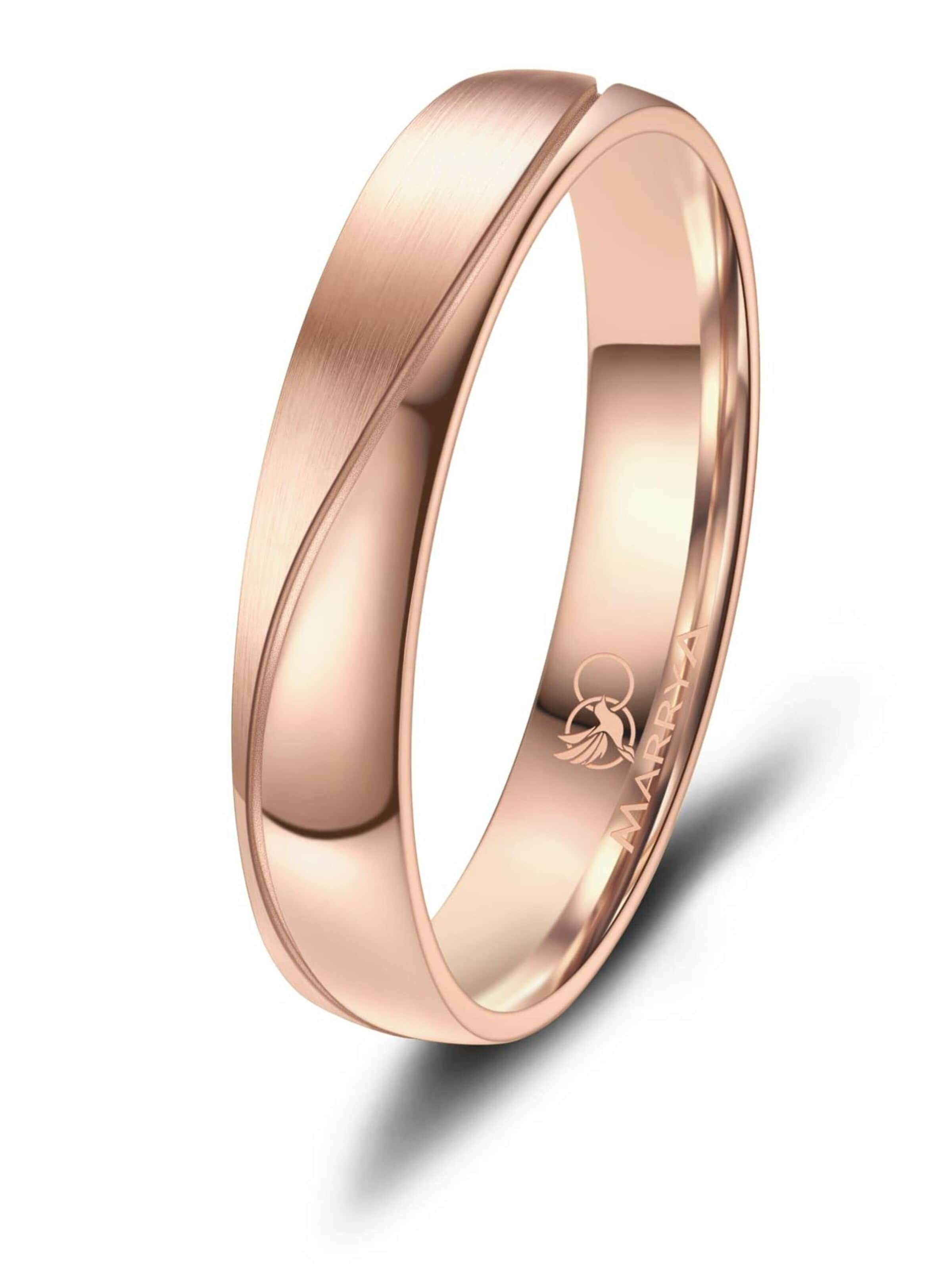 Anello di MARRYA in rosa: frontale