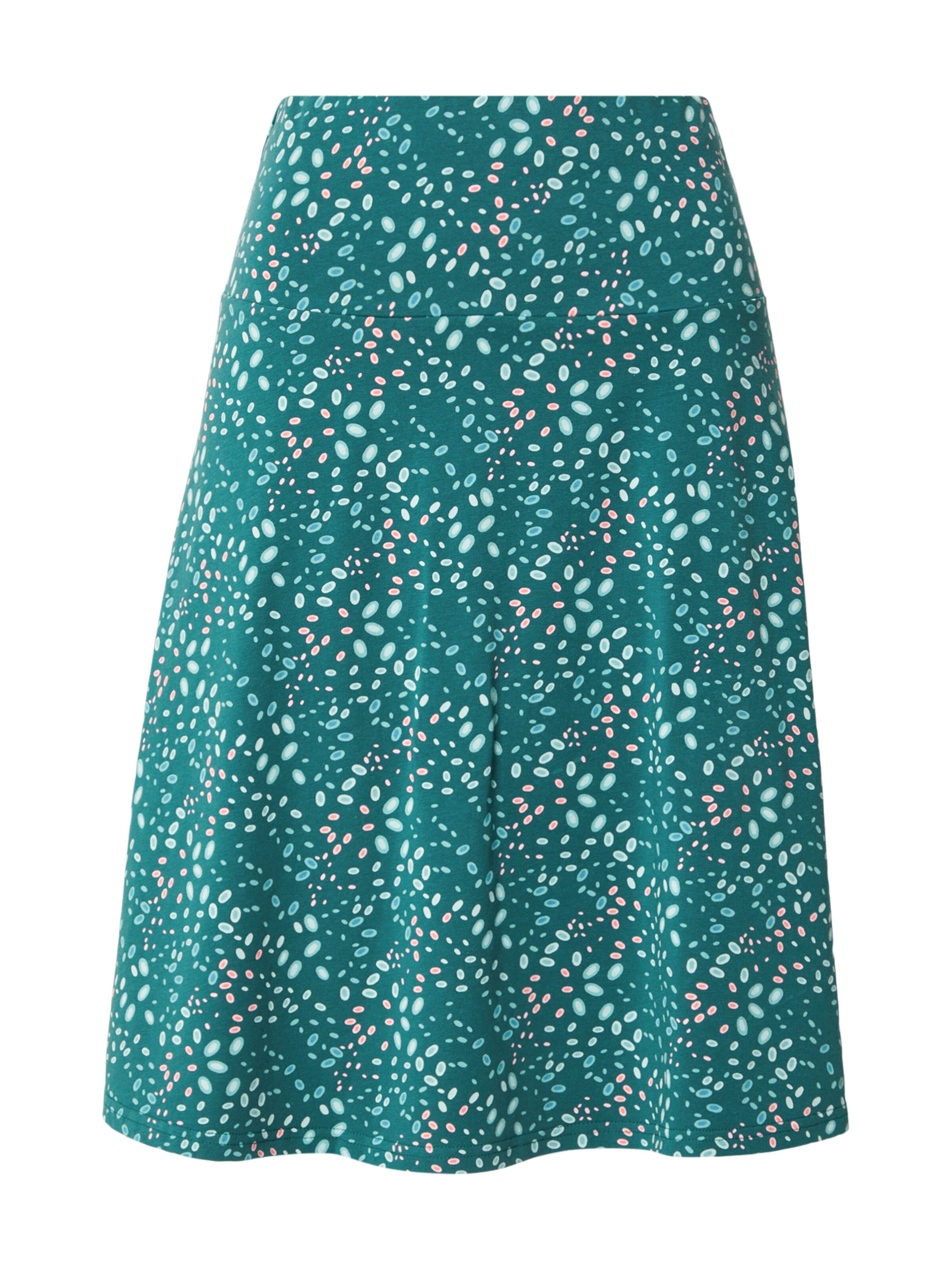 Blutsgeschwister Skirt 'Frischluft' in Green: front