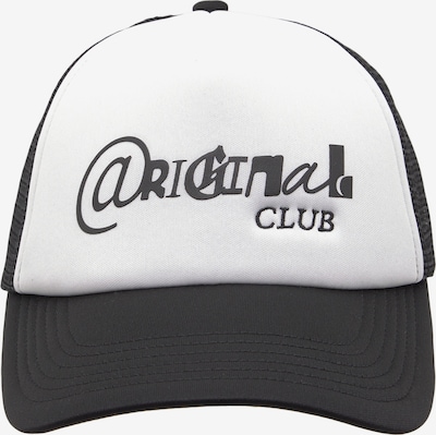 Pull&Bear Czapka z daszkiem 'ORIGINAL CLUB' w kolorze czarny / białym, Podgląd produktu