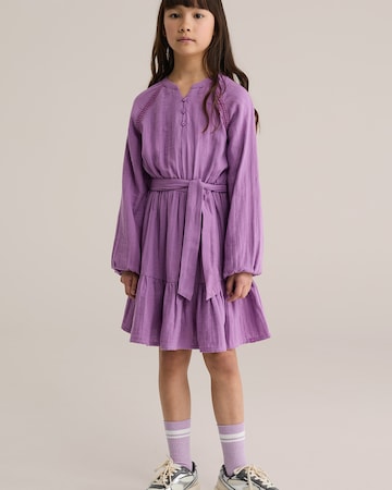 WE Fashion Kleid in Lila: Vorderseite