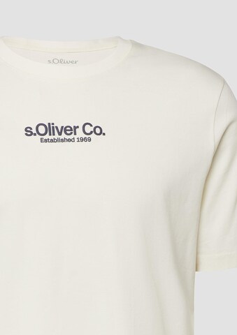 T-Shirt s.Oliver en beige