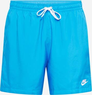 Nike Sportswear Regular Functionele broek in Blauw: voorkant