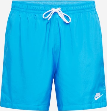 Nike Sportswear Regular Functionele broek in Blauw: voorkant
