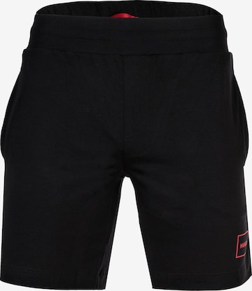 HUGO Swimming shorts in Black: front
