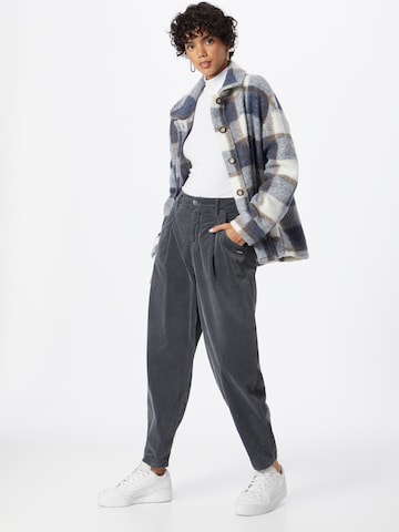 Gang Tapered Pleat-front trousers 'Silvia' in Grey