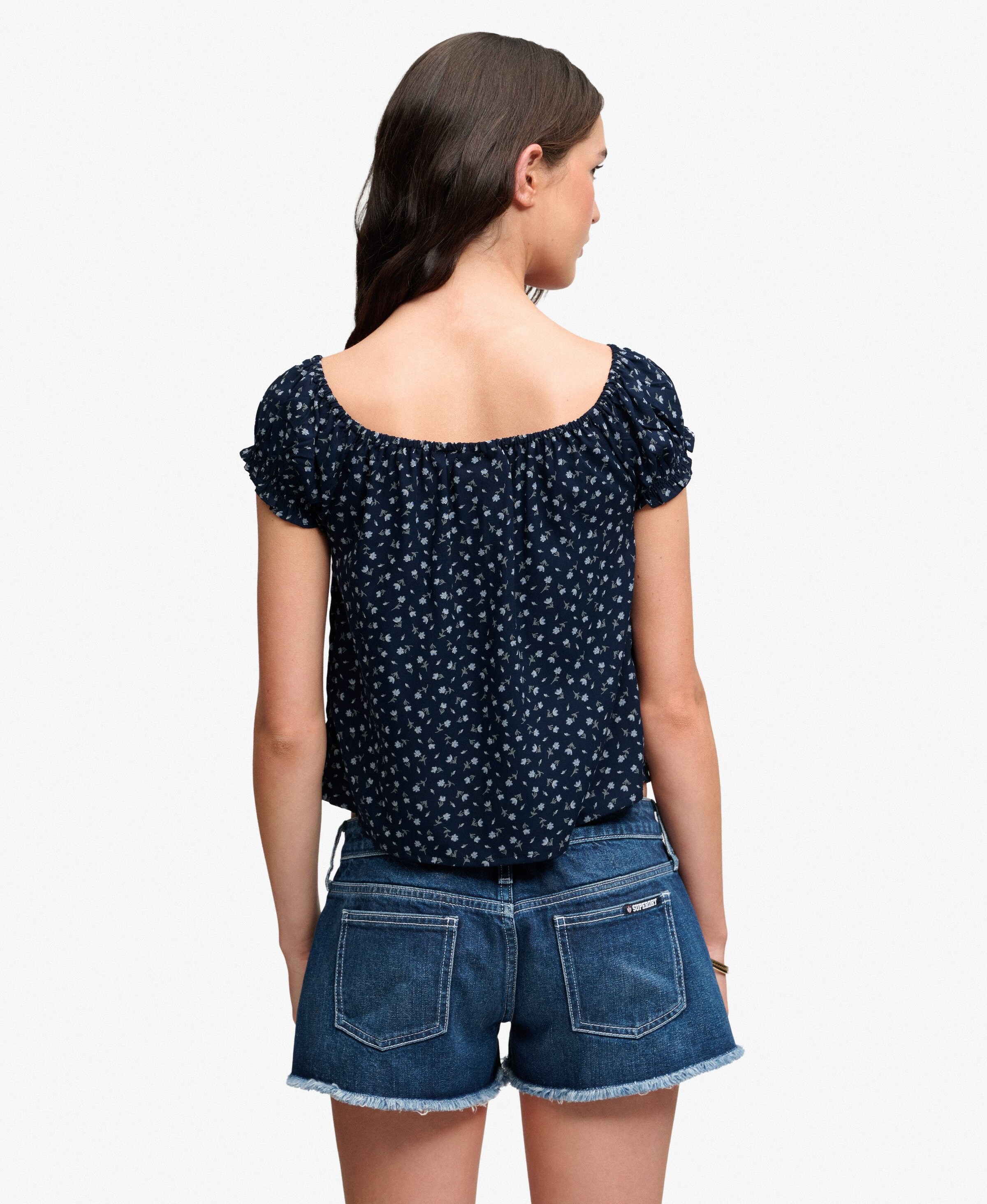 Superdry & Co Blouse in Blauw