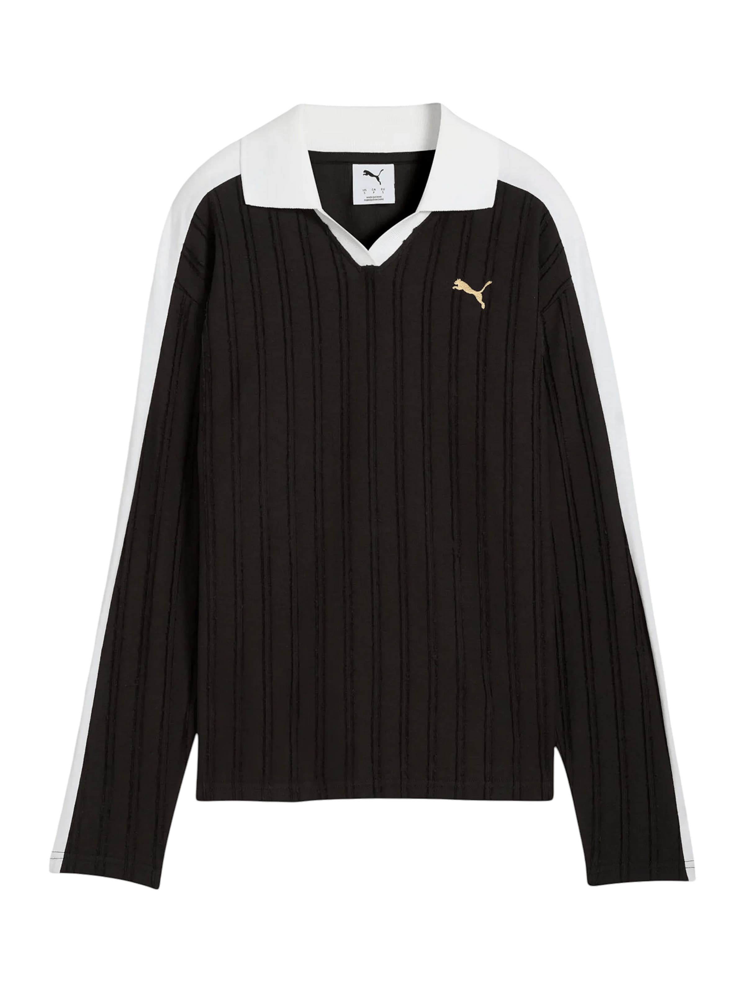 PUMA Functioneel shirt 'T7' in Zwart: voorkant