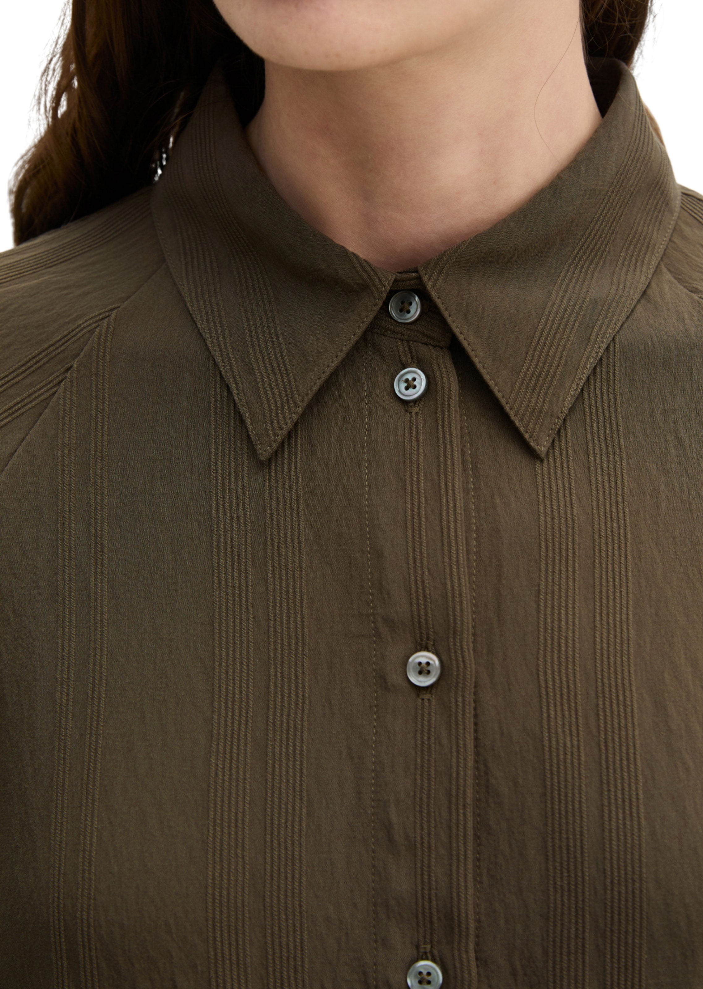 Marc O'Polo Bluse in Braun