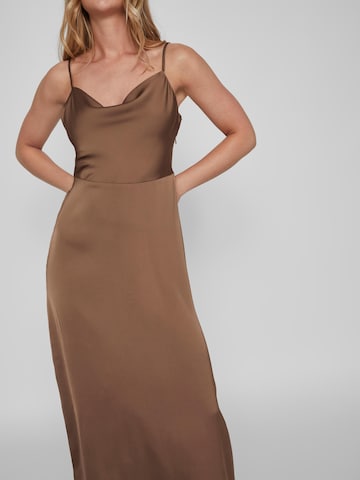 VILA Evening dress 'RAVENNA' in Brown: front