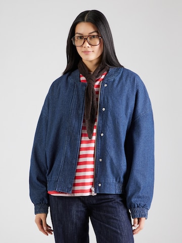 FRNCH PARIS Between-season jacket in Blue: front