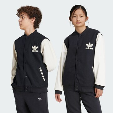 Veste mi-saison 'Adicolor' ADIDAS ORIGINALS en noir : devant