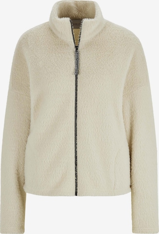 Veste mi-saison MADELEINE en blanc : devant