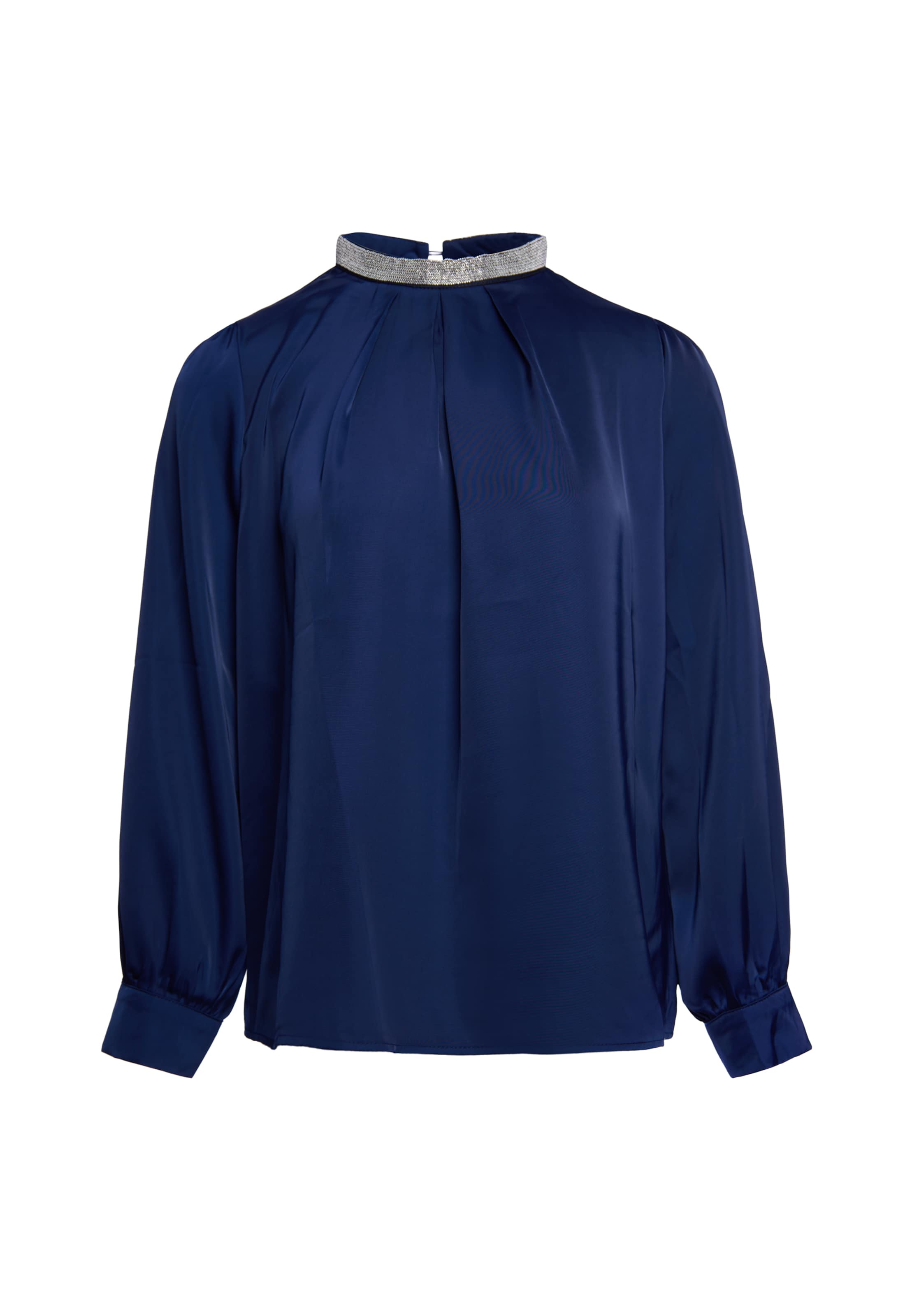faina Blusa en S en navy / plata, Vista del producto