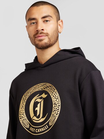 Just Cavalli Sweatshirt in Schwarz