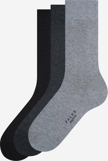 FALKE Calcetines en gris / negro, Vista del producto