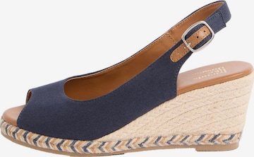 mėlyna Friends Like These Sandalai: priekis