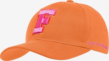 Frieda & Freddies NY Fitted Cap in Orange: predná strana