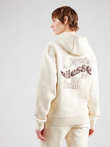 Felpa 'Doppiaz' di ELLESSE in bianco: frontale