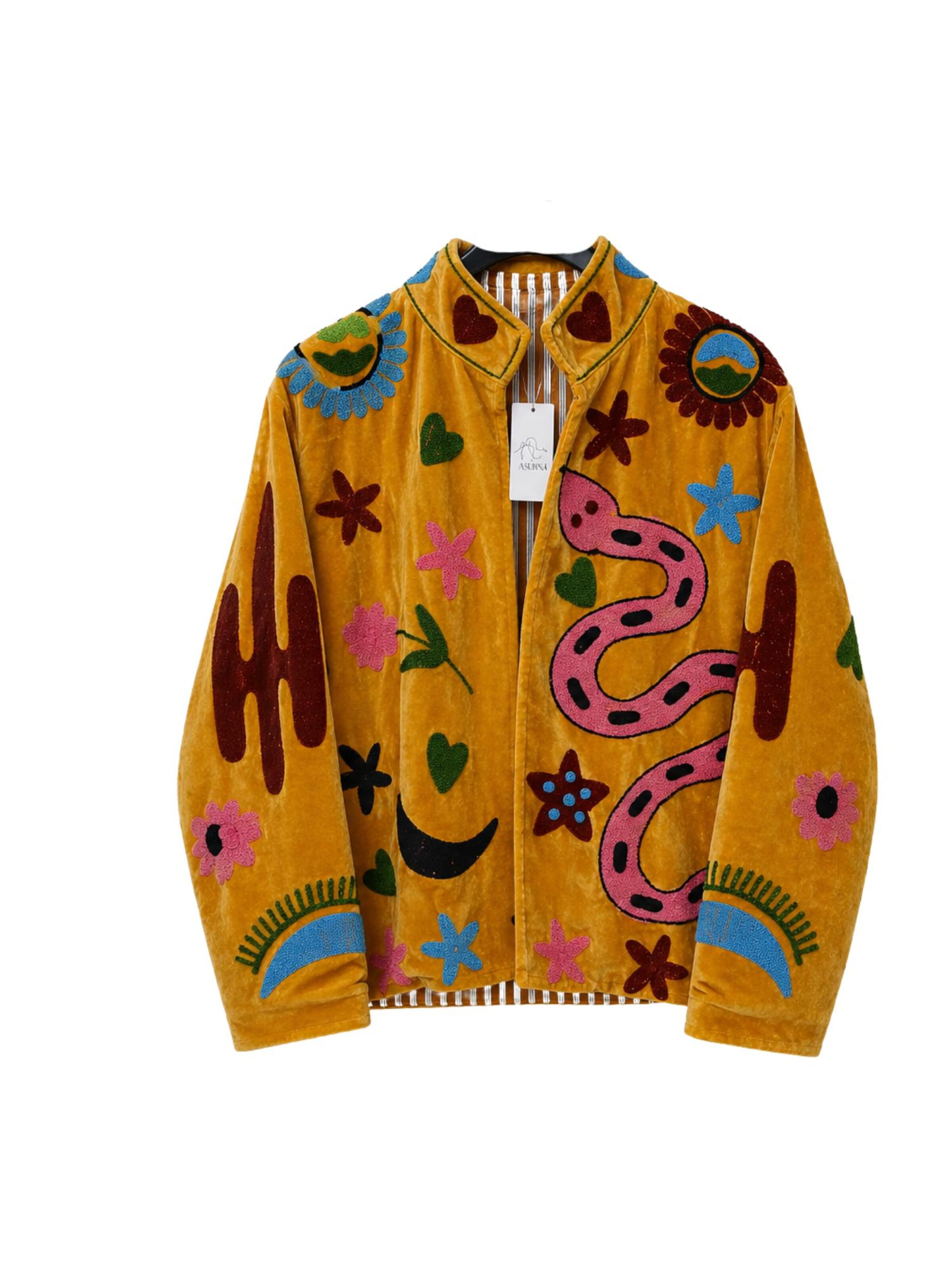 ASHINDIA Between-Season Jacket 'Susi' in Mixed colors: front