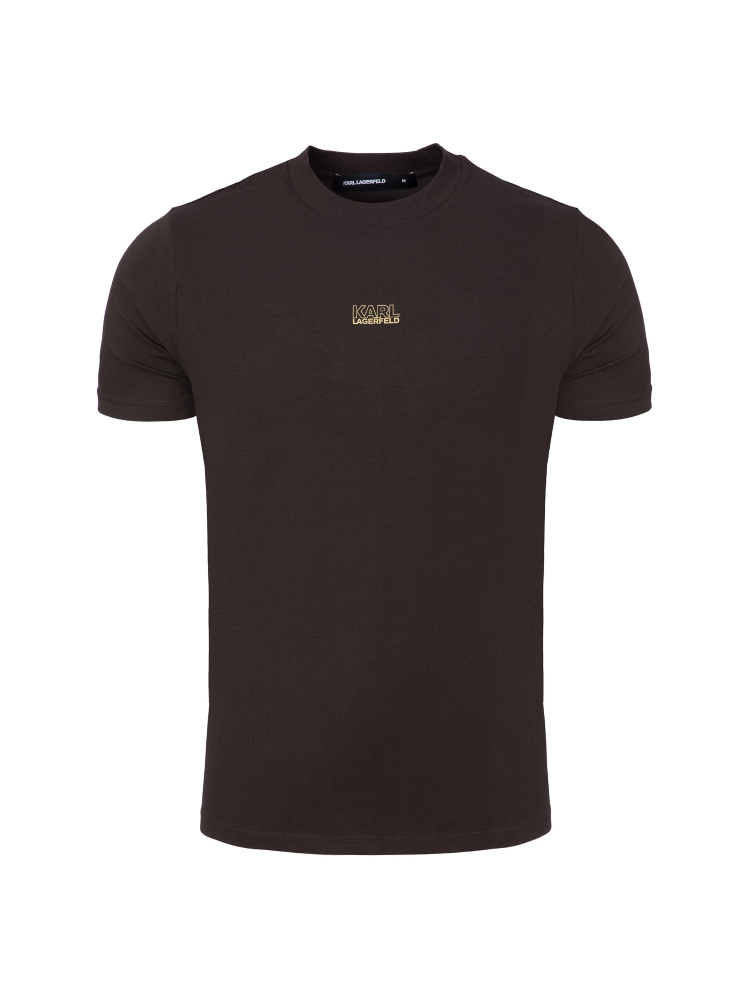 Maglietta di Karl Lagerfeld in marrone: frontale