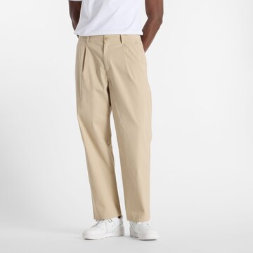 new balance Loose fit Pleat-Front Pants 'Athletics' in Grey: front