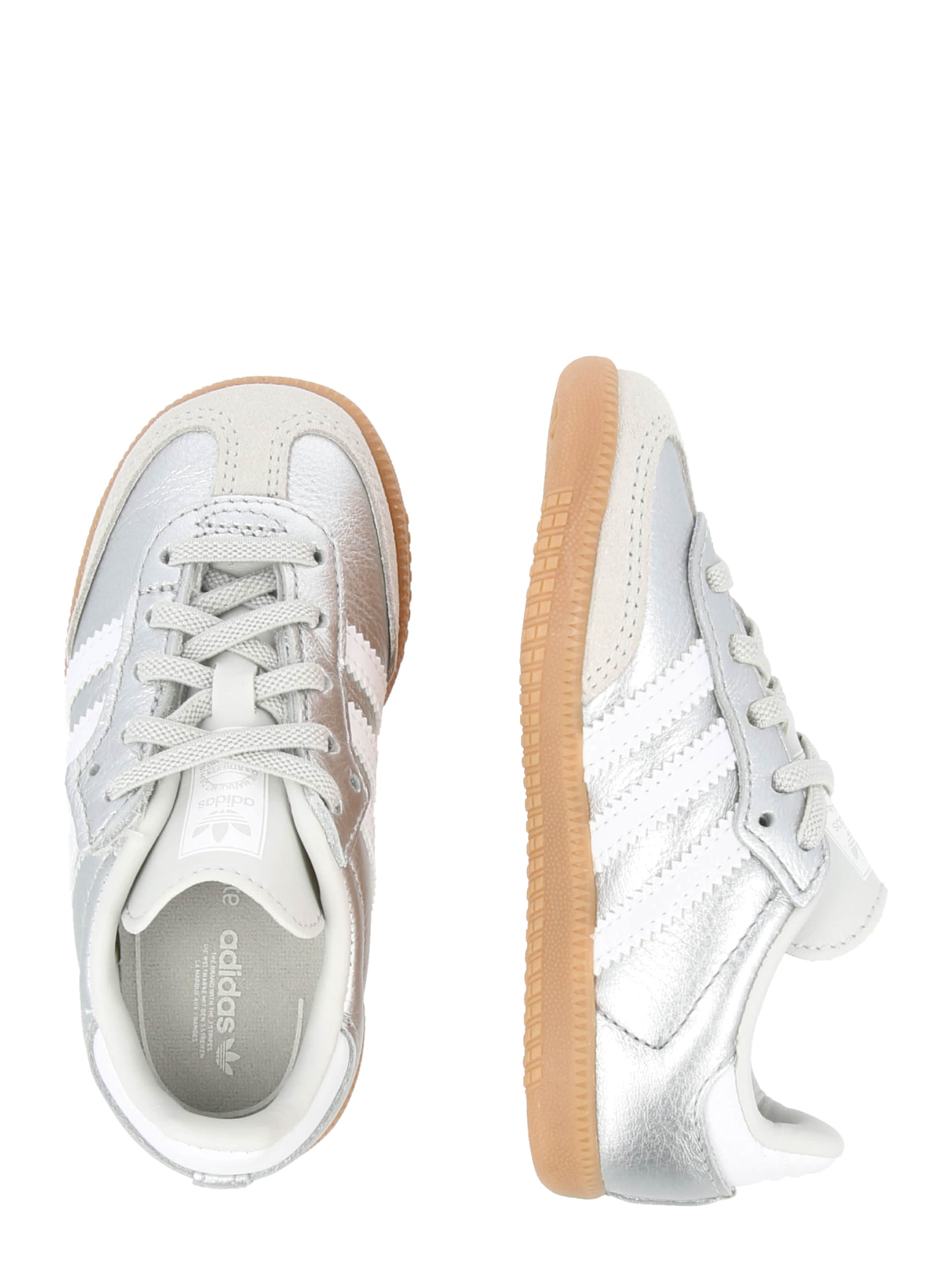 ADIDAS ORIGINALS Сникърси 'SAMBA' в сребърно